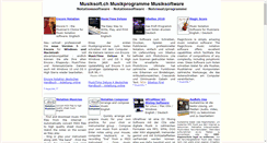 Desktop Screenshot of musiksoft.ch